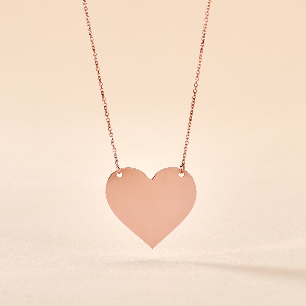 Collier Breanin Or Rose - Bijoux personnalis&eacute;s Femme | Marc Orian