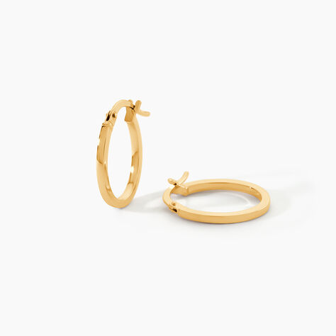 Cr&eacute;oles Telya Or Jaune - Cr&eacute;oles Femme | Marc Orian