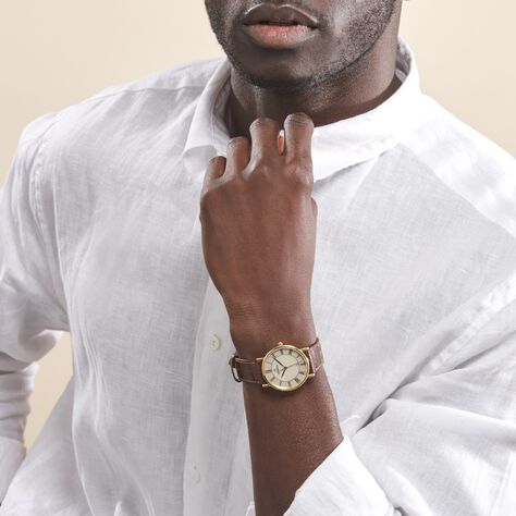 Montre Michel Herbelin Classique Blanc - Montres classiques Homme | Marc Orian