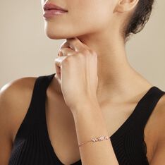 Bracelet Wanda Argent Rose Oxyde De Zirconium - Sélection Bohème Femme | Marc Orian