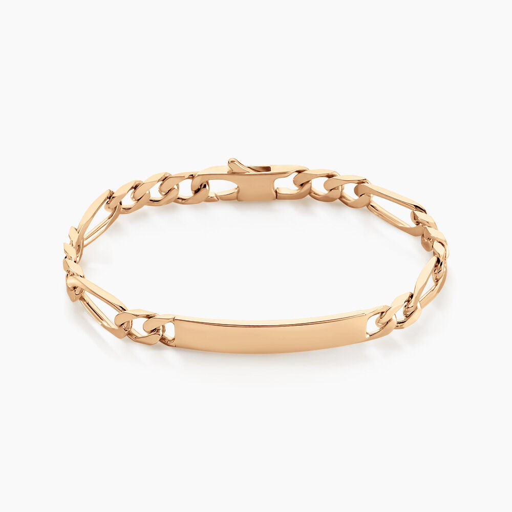 Bracelet Identité Bixente Plaqué Or Jaune - Gourmettes Homme | Marc Orian