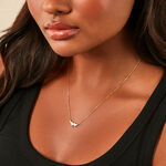 Collier Sya Plaqu&eacute; Or Jaune Oxyde De Zirconium - Colliers avec pierres Femme | Marc Orian