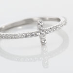 Bague Biche Argent Blanc Oxyde De Zirconium - Bijoux fantaisie Femme | Marc Orian