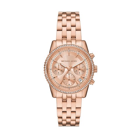 Montre Michael Kors Mini BRYANT Rose - Montres &eacute;tanches Femme | Marc Orian