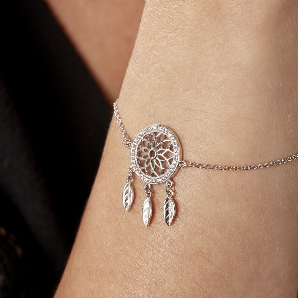 Bracelet Nemetona Argent Oxyde - Bracelets chaînes Femme | Marc Orian