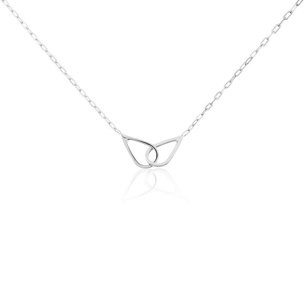 Collier Les Inseparables Argent Blanc - Colliers Femme | Marc Orian