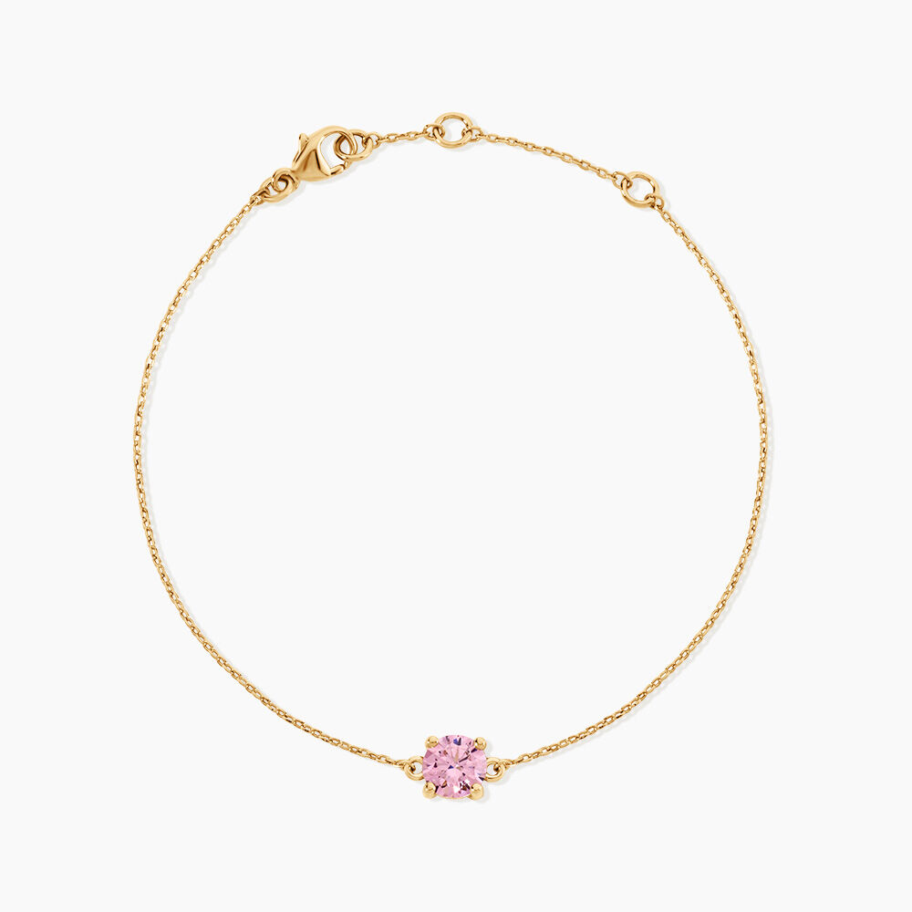 Bracelet Plaqu&eacute; Or Jaune Nilay Oxyde De Zirconium - Bracelets fantaisie Femme | Marc Orian