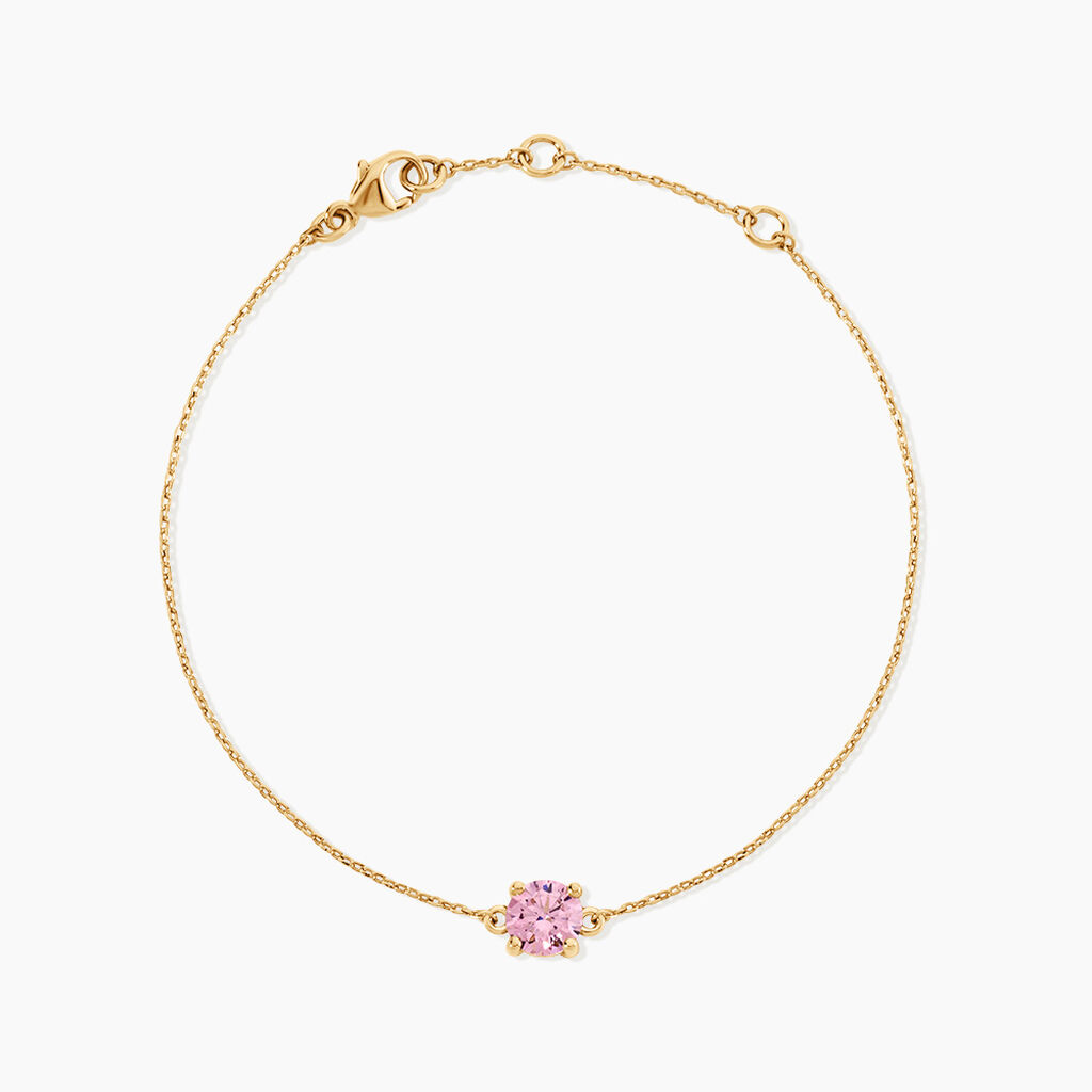 Bracelet Plaqu&eacute; Or Jaune Nilay Oxyde De Zirconium - Bracelets fantaisie Femme | Marc Orian