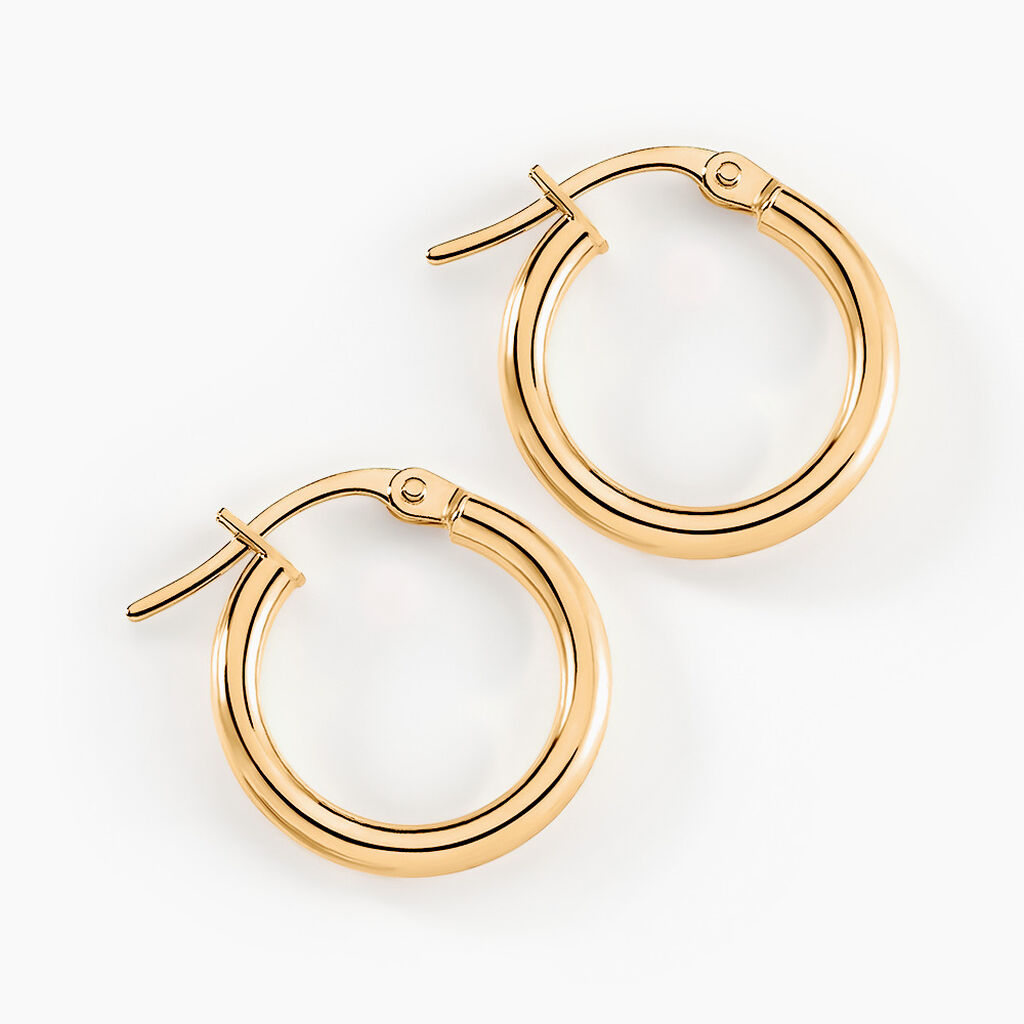 Créoles Verania Or Jaune - Créoles Femme | Marc Orian