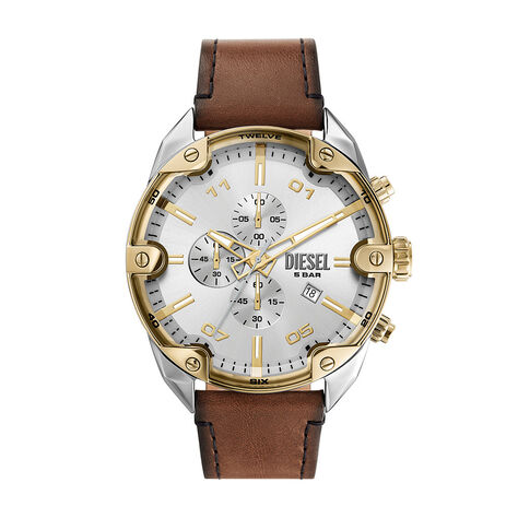 Montre Diesel Spiked Argent&eacute; - Montres &eacute;tanches Homme | Marc Orian