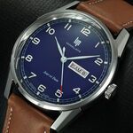 Montre Lip Himalaya 40 Bleu - Montres &eacute;tanches Homme | Marc Orian