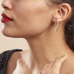 Cr&eacute;oles Domitilla Or Jaune Strass - Cr&eacute;oles Femme | Marc Orian