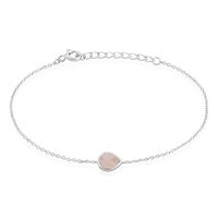Bracelet Tao Argent Blanc Quartz