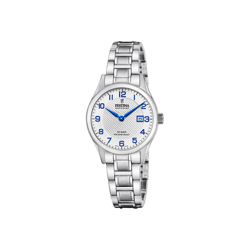 Montre Festina Swiss Made 29 Argent&eacute; - Montres &eacute;tanches Femme | Marc Orian
