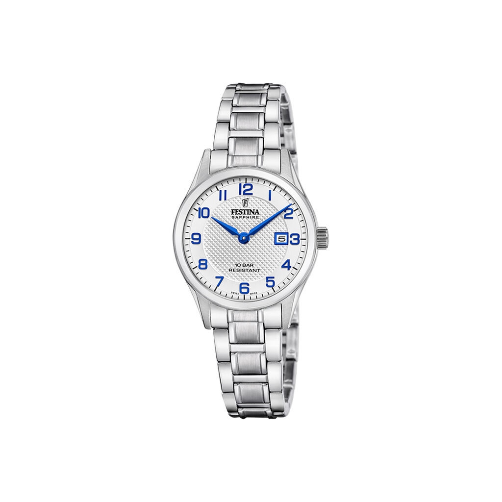 Montre Festina Swiss Made 29 Argent&eacute; - Montres &eacute;tanches Femme | Marc Orian