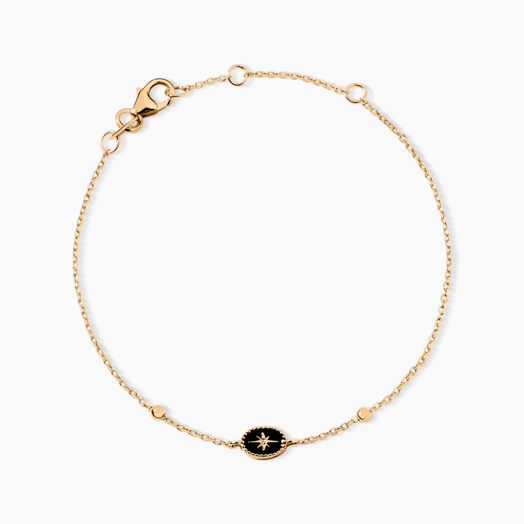 Bracelet Alerya Plaqu&eacute; Or Jaune Oxyde De Zirconium - Bracelets fantaisie Femme | Marc Orian