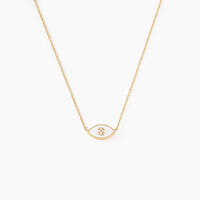 Collier Matiasma Or Jaune Nacre Diamant