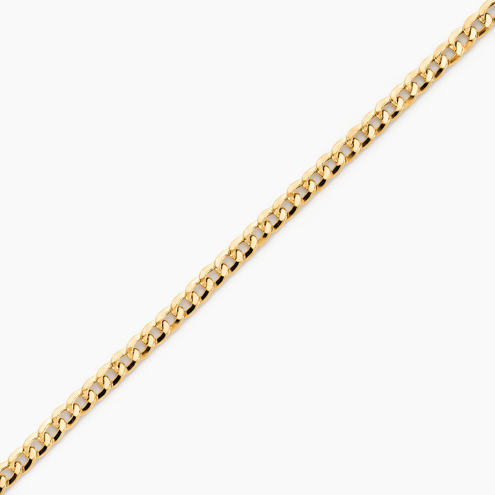 Bracelet Iris Or Jaune Maille Gourmette - Bracelets mailles Femme | Marc Orian