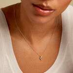 Collier Poem Argent Jaune Topaze - Colliers avec pierres Femme | Marc Orian