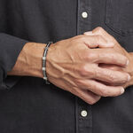 Bracelet Dolovan Acier Blanc - Bracelets cha&icirc;nes Homme | Marc Orian