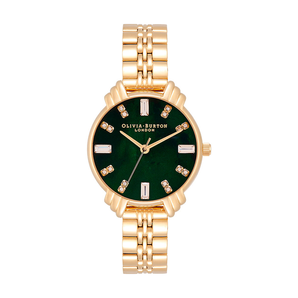 Montre Olivia Burton Art Deco Vert - Montres étanches Femme | Marc Orian