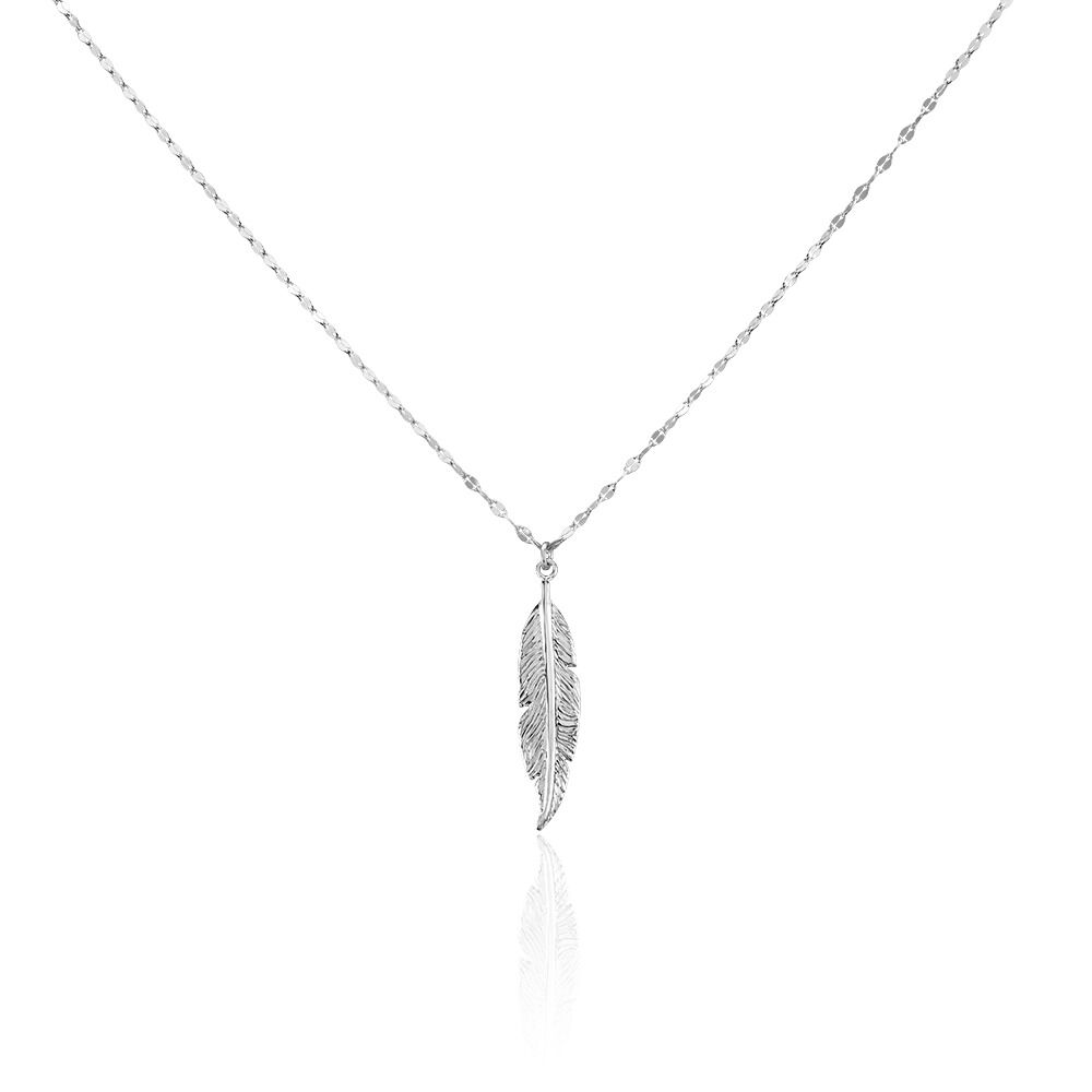 Collier Argent Blanc Jubba - Colliers Femme | Marc Orian