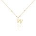 Collier Plaqué Or Jaune Lettra - Colliers fantaisie Femme | Marc Orian