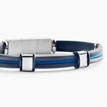 Bracelet Jourdan Caoutchouc Noir - Bracelets cha&icirc;nes Homme | Marc Orian