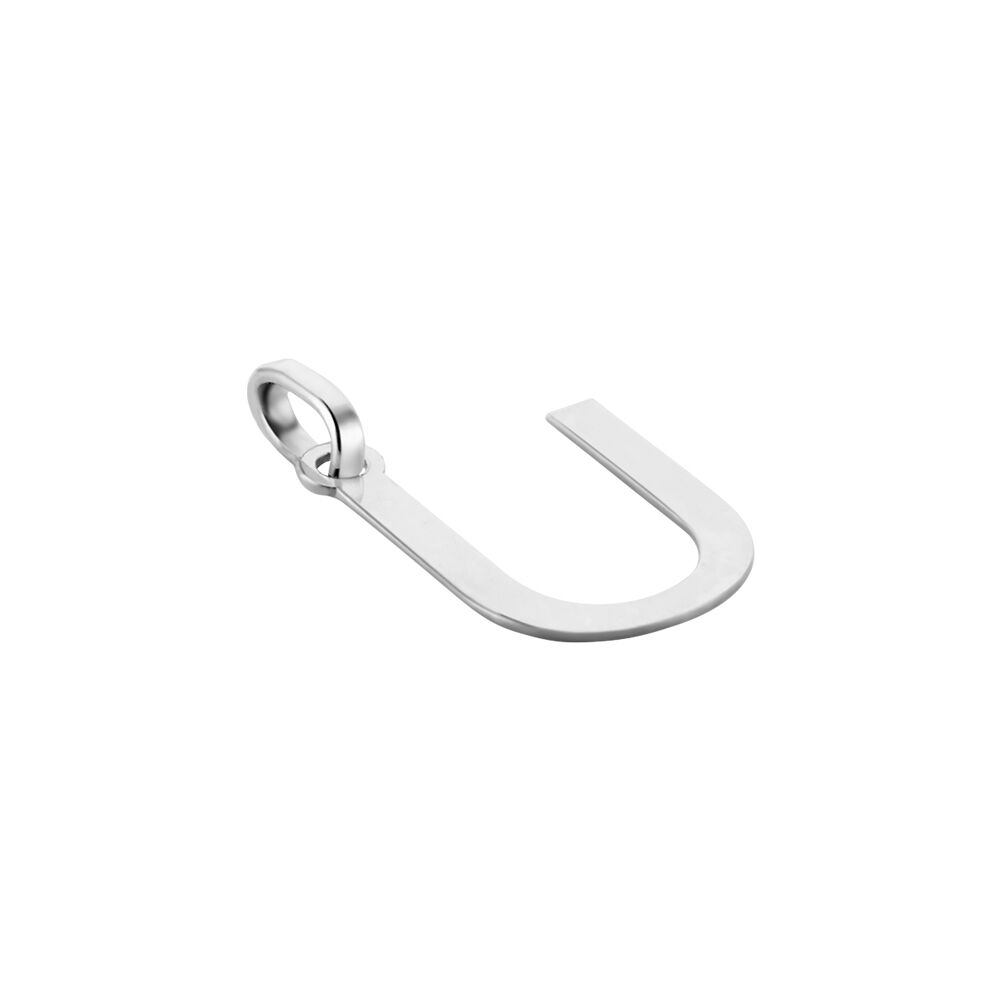 Pendentif Ionia Lettre Or Blanc - Pendentifs Famille | Marc Orian