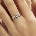 Bague Rozena Or Jaune Oxyde De Zirconium - Bagues avec pierre Femme | Marc Orian