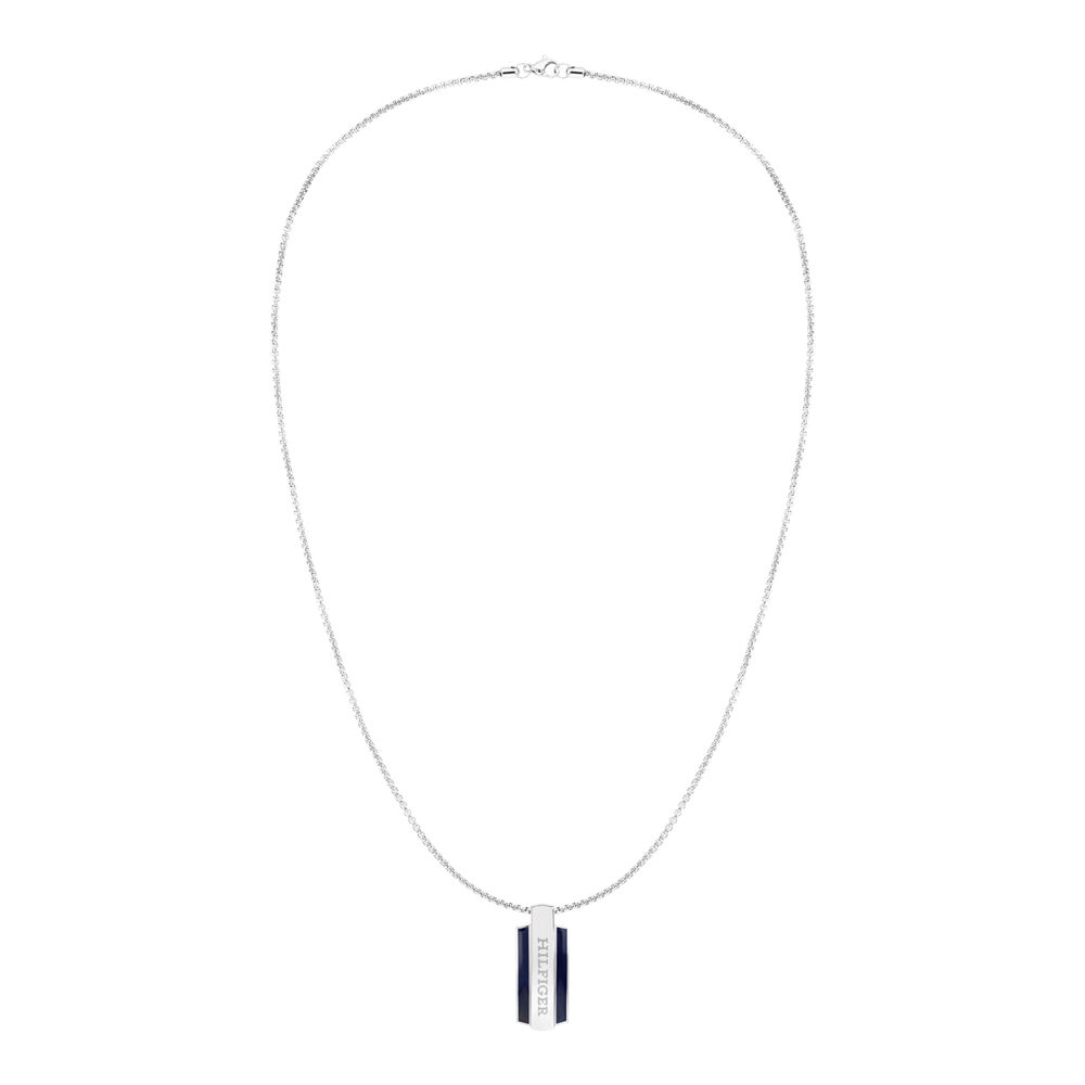 Collier Tommy Hilfiger Parker Acier Blanc - Colliers fantaisie Homme | Marc Orian