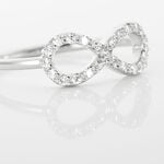 Bague Klothilda Or Blanc Oxyde De Zirconium - Solitaires Femme | Marc Orian