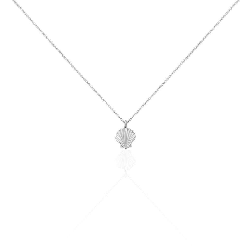 Collier Zelia Argent Blanc - Colliers fantaisie Femme | Marc Orian