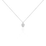 Collier Zelia Argent Blanc - Colliers fantaisie Femme | Marc Orian