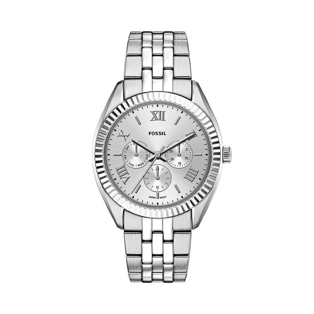 Montre Fossil Campbell Argent&eacute; - Montres &eacute;tanches Homme | Marc Orian