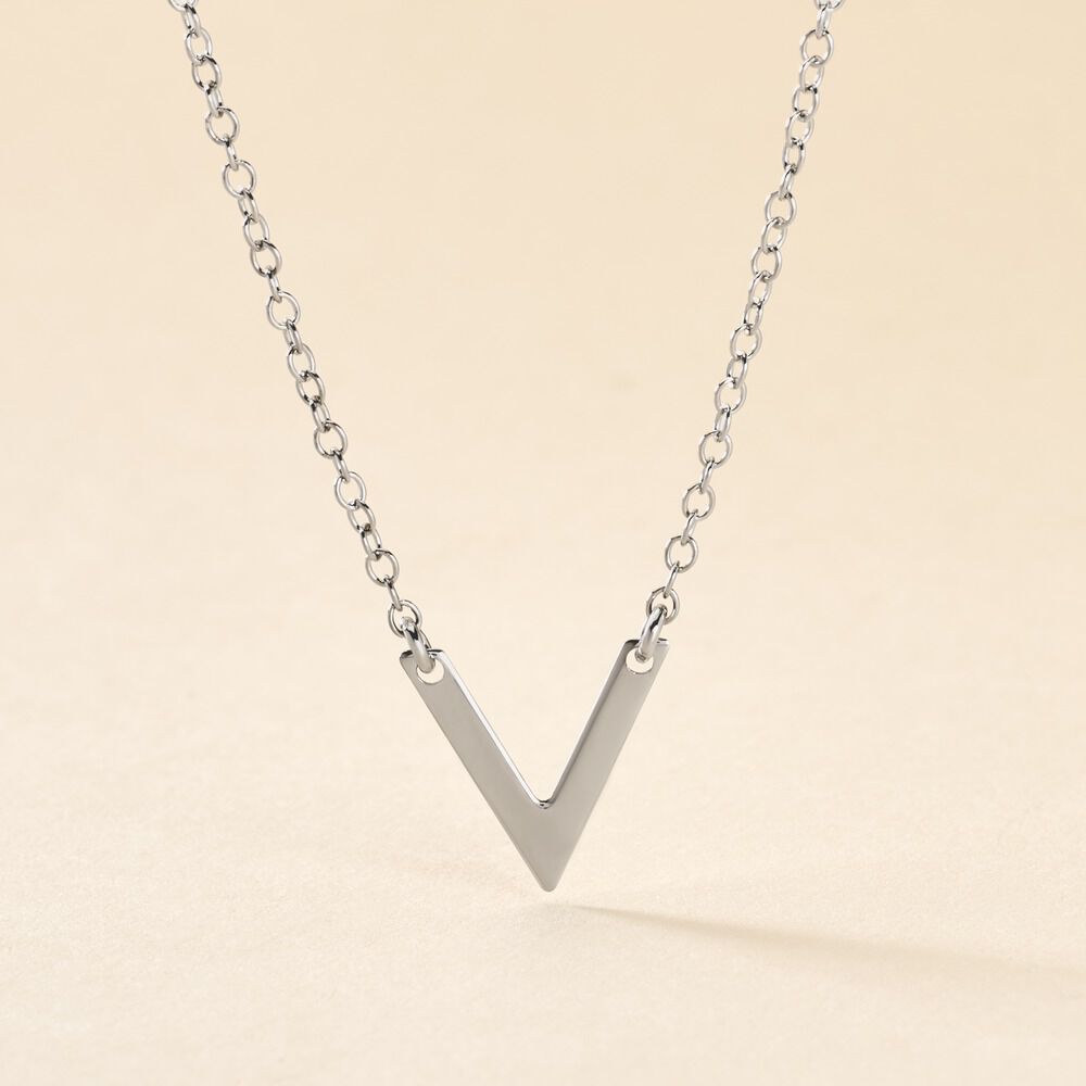 Collier Velda Argent Blanc - Colliers Femme | Marc Orian