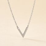 Collier Velda Argent Blanc - Colliers fantaisie Femme | Marc Orian