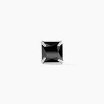 Boucle D'oreille Puce Unitaire Paco Argent Blanc Oxyde De Zirconium - Puces Homme | Marc Orian