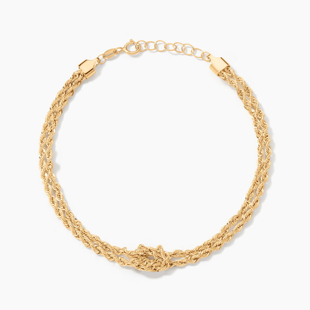 Bracelet Jerry Or Jaune - Bracelets mailles Femme | Marc Orian