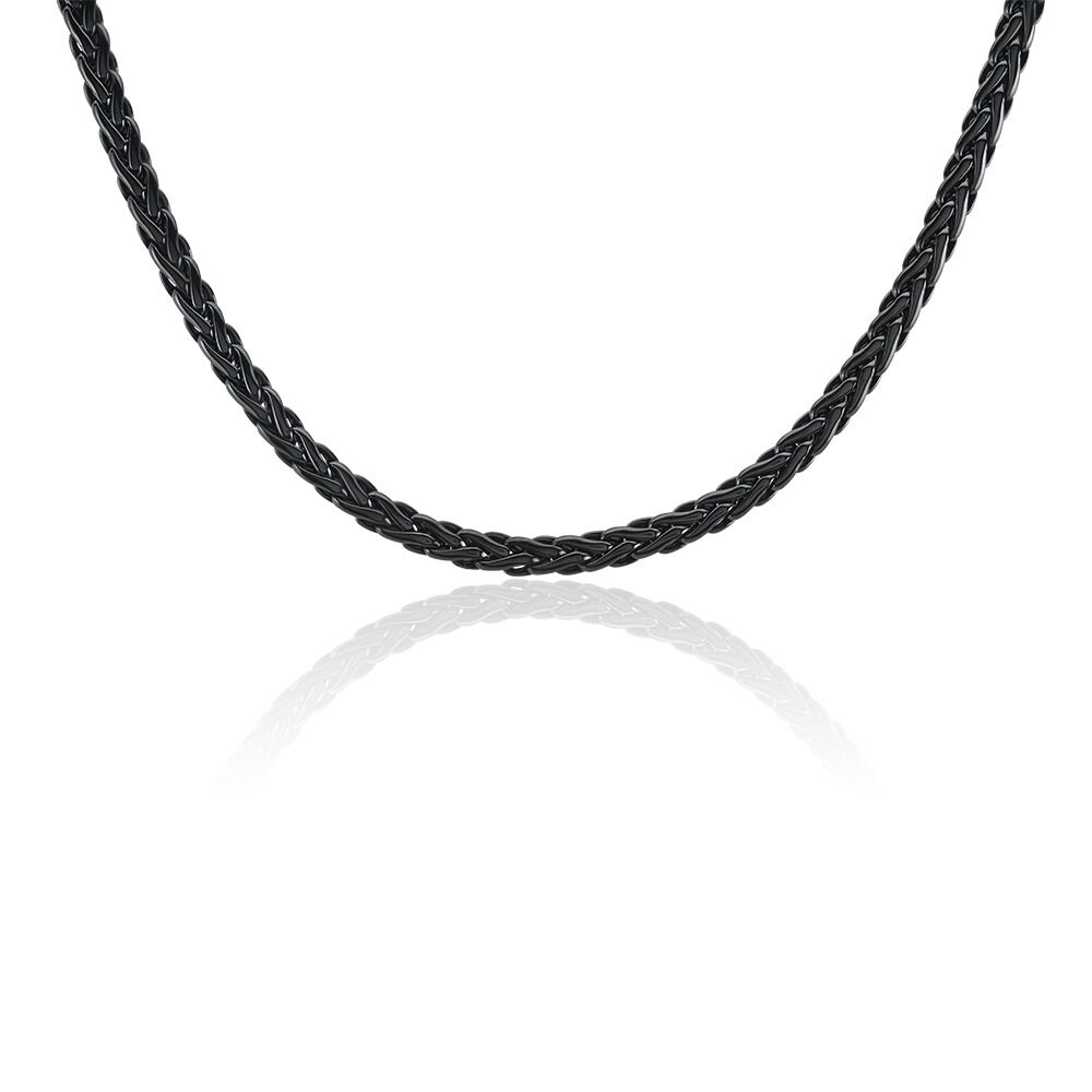 Collier Acier Noir Jarrett - Colliers Homme | Marc Orian