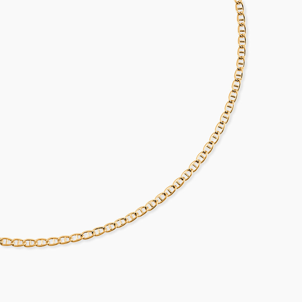 Collier Or Jaune Capucin Maille Marine - Chaines Femme | Marc Orian