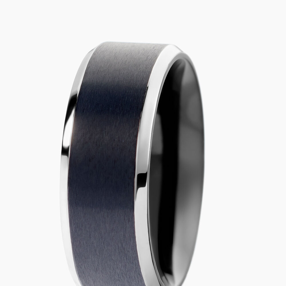 Bague Jourdan Titane Bicolore - Bagues grosses Homme | Marc Orian