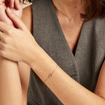 Bracelet Katriona Or Jaune Topaze Oxyde De Zirconium - Bracelets cha&icirc;nes Femme | Marc Orian