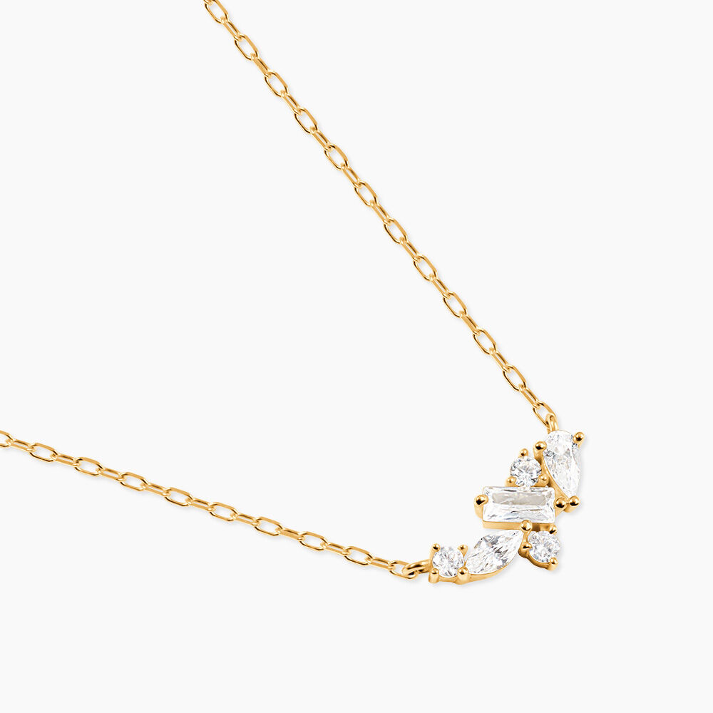 Collier Astrea Or Jaune Oxyde De Zirconium - Colliers avec pierres Femme | Marc Orian