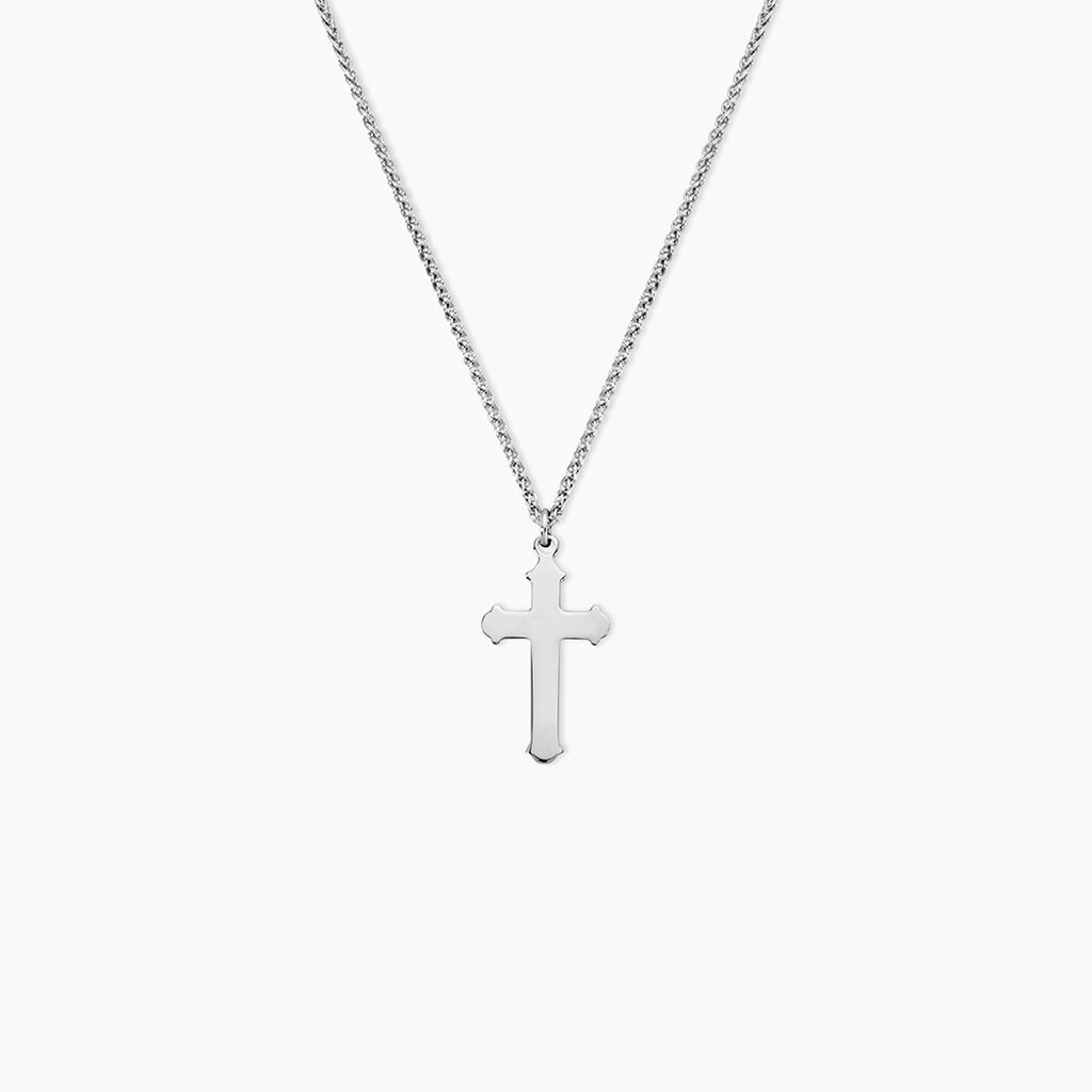 Collier Argent Blanc Pavlo - Colliers Homme | Marc Orian