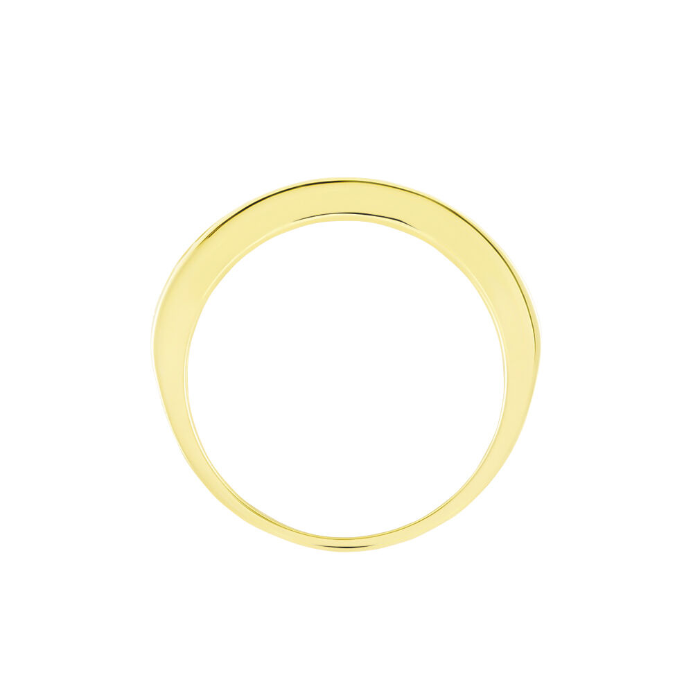 Bague Davila Or Jaune Oxyde De Zirconium - Bagues avec pierre Femme | Marc Orian