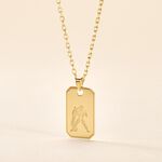 Collier Plaqu&eacute; Or Quintien - Colliers ete Homme | Marc Orian