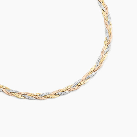 Collier Elae Argent Tricolore - Chaines Femme | Marc Orian
