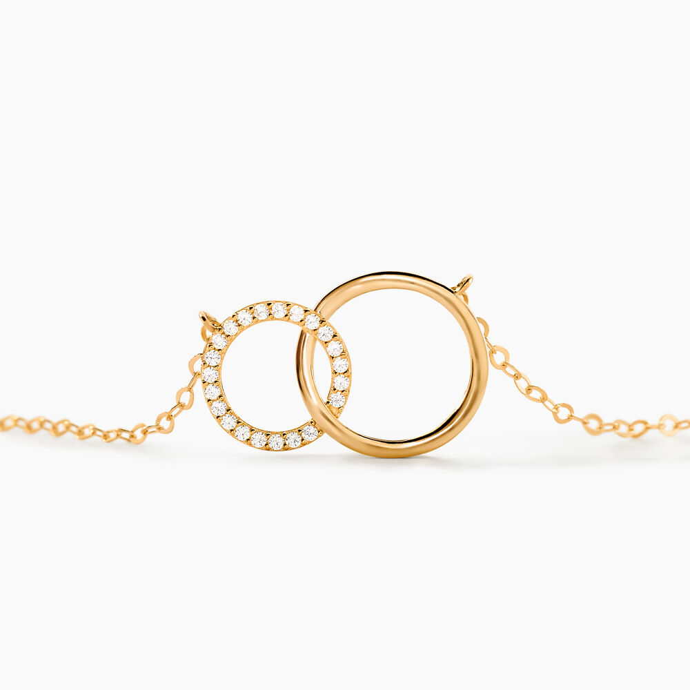 Collier Or Jaune Nesrine Oxydes - Colliers avec pierres Femme | Marc Orian