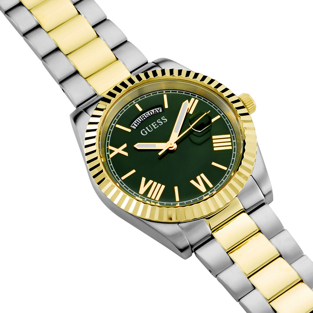 Montre Guess Connoisseur Vert - Montres &eacute;tanches Homme | Marc Orian